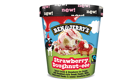 Produktbild Ben & Jerry's - Strawberry Doughnut-eee