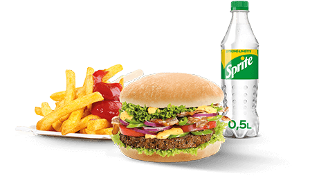 Produktbild Chili Cheese Burger Menü