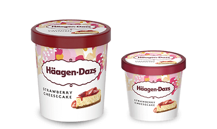 Produktbild Häagen Dazs - Strawberry Cheesecake