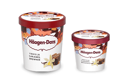 Produktbild Häagen Dazs - Vanilla Caramel Brownie