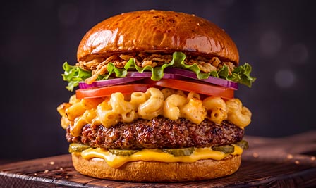 Produktbild Mac 'N' Cheese Burger
