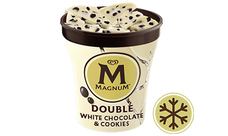 Produktbild Magnum Double White Chocolate & Cookies