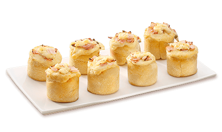 Produktbild Pizzabrötchen Cheesy Schinken