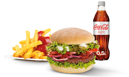 Produktbild Veggie Classic Burger Menü