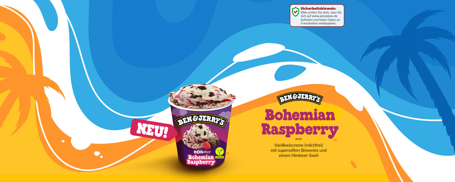 Ben & Jerrys - Bohemian Raspberry
