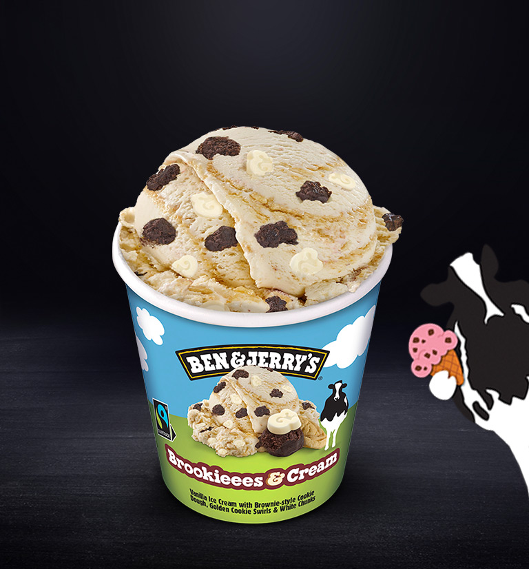 Ben & Jerrys - Brookieees & Cream