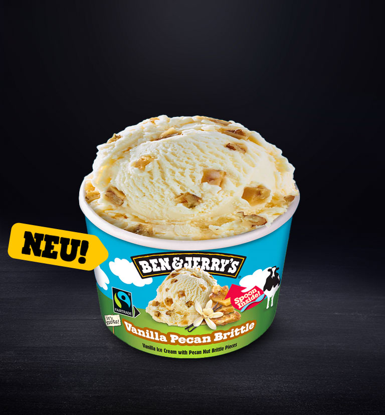 Ben & Jerry's - Vanilla Pecan Brittle
