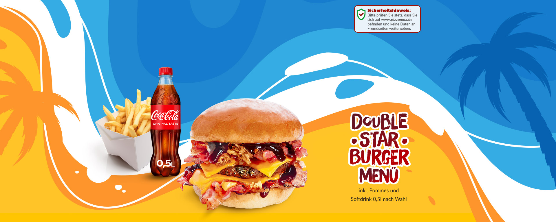 Double Star Burger Menü