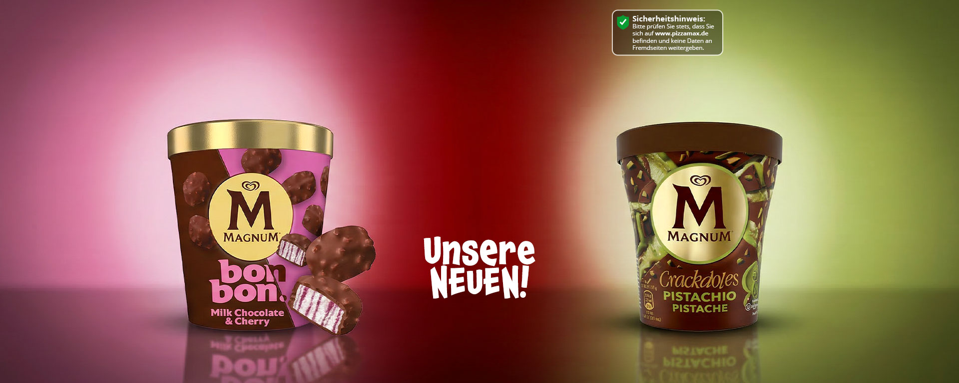 Magnum bon bon Milk Chocolate & Cherry