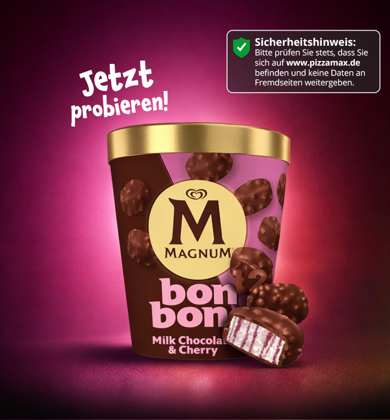 Magnum bon bon Milk Chocolate & Cherry