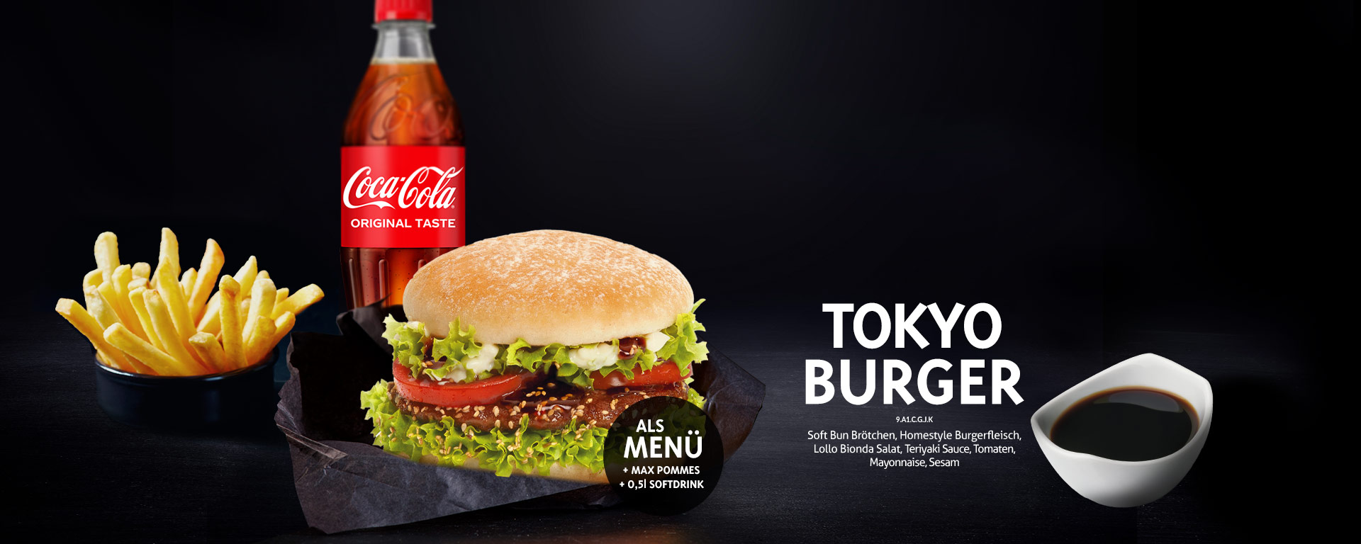 Tokyo Burger Menü